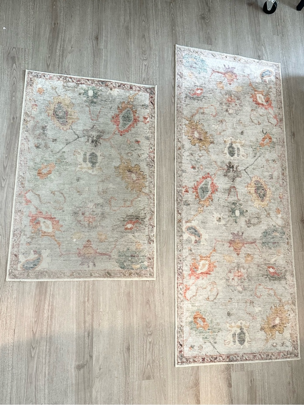 Matching Set Printed Area Rugs
